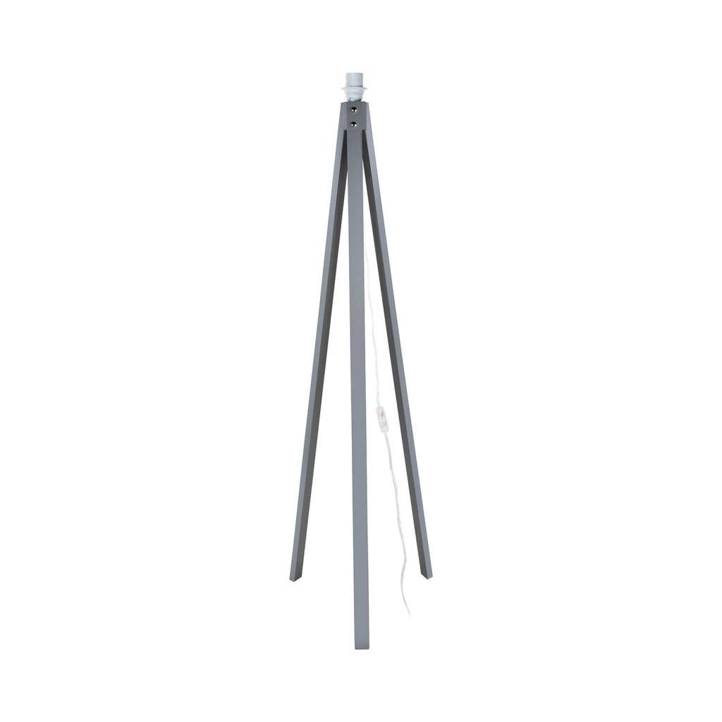Lampada da terra Deco MDL3009 treppiede colore grigio