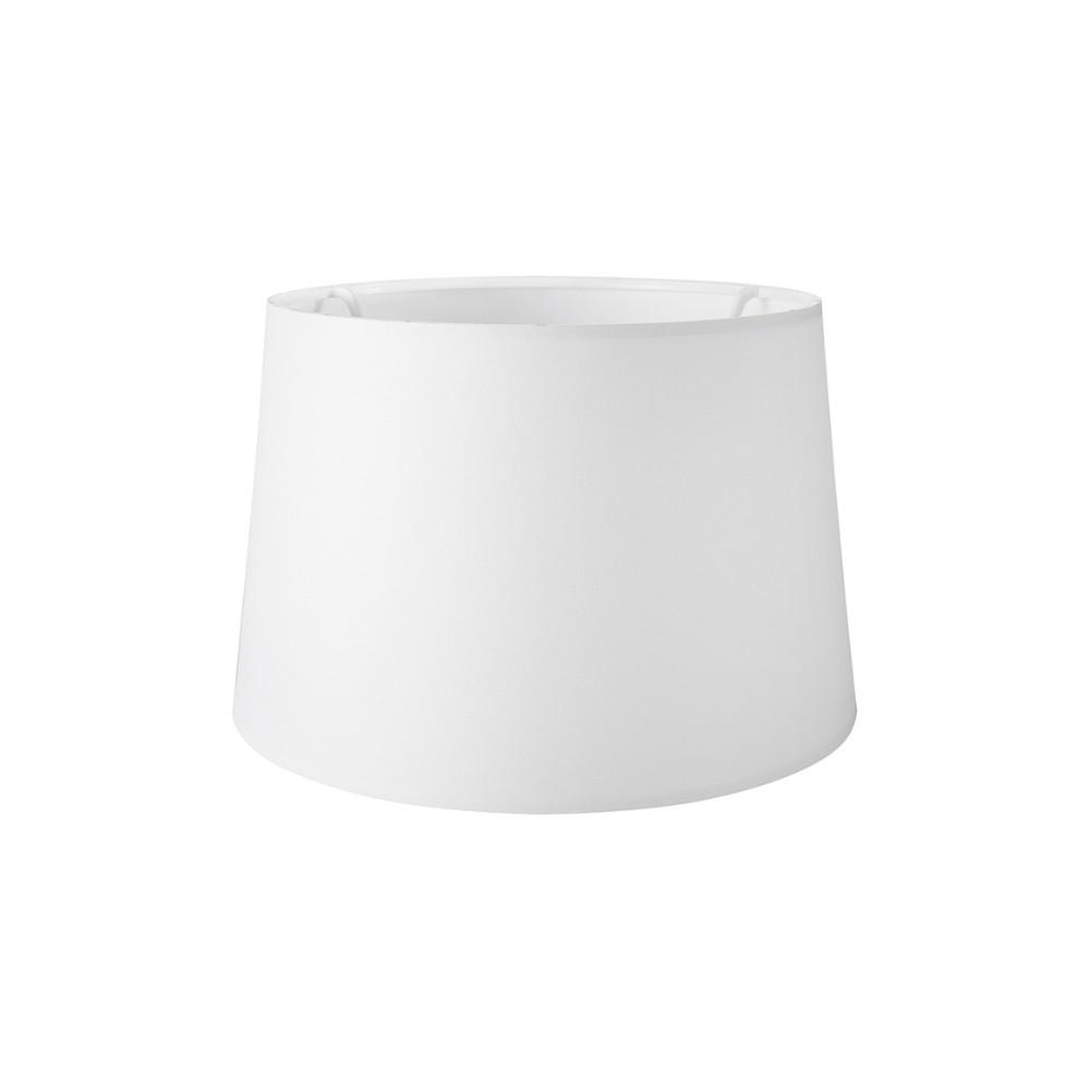 Paralume Deco MDL3565 in PVC effetto tessuto bianco
