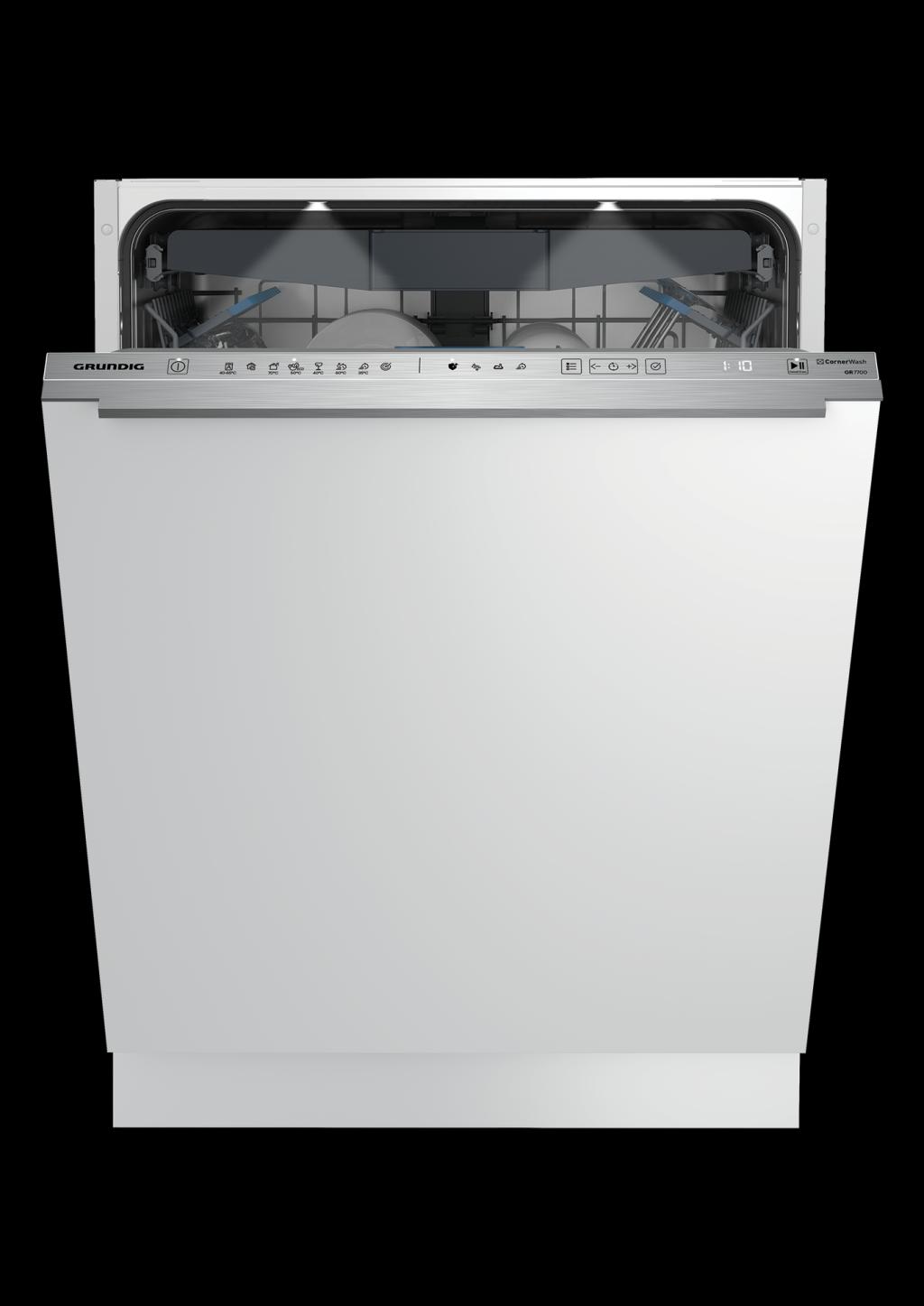 Lavastoviglie ad incasso Grundig GNVP4611C a scomparsa totale 16 coperti, classe A