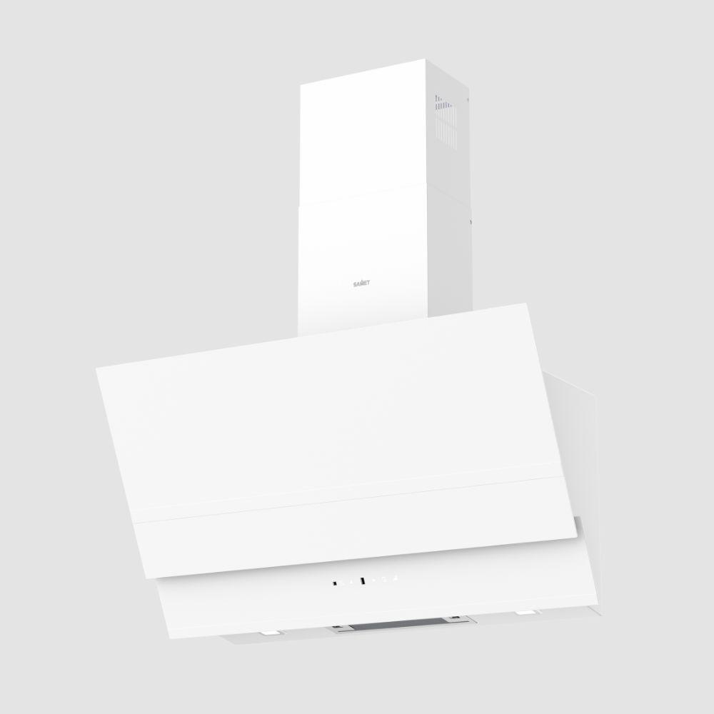 Samet cappa da parete 90 cm. Estia 90 colore bianco