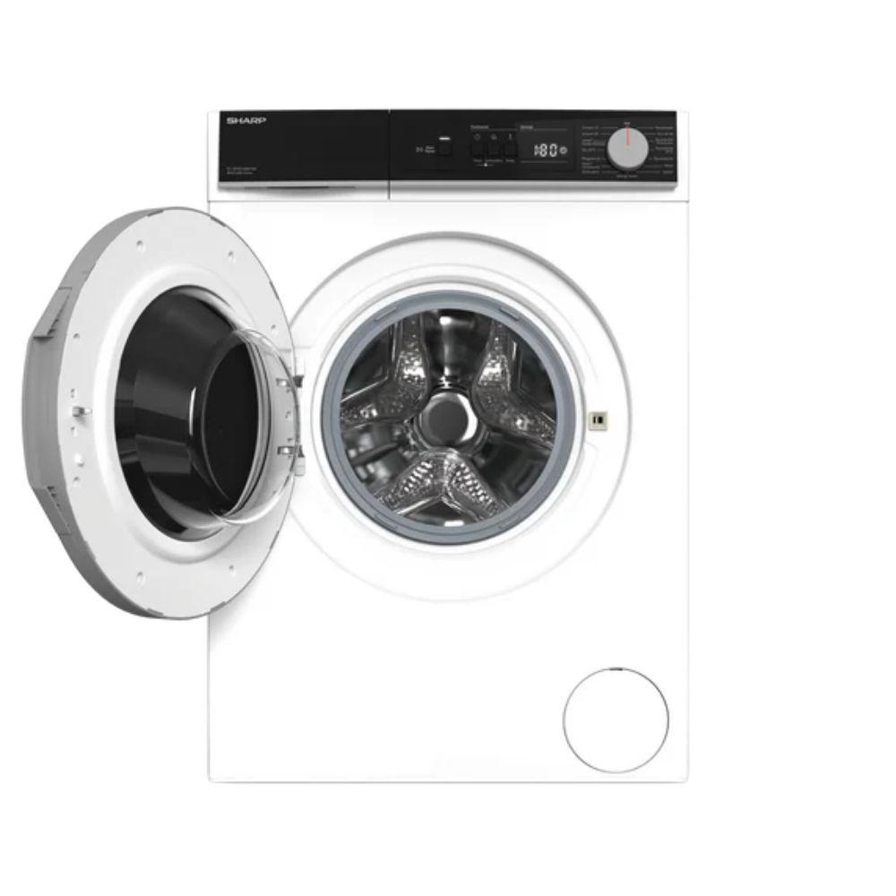 Lavatrice Sharp ESNFA814BWNNA carica frontale a libera installazione 8 kg 1400 rpm classe A