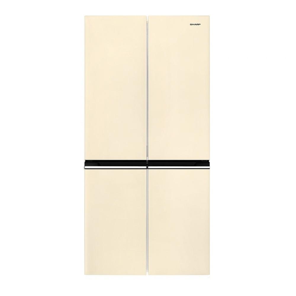 Frigorifero side-by-side Sharp SJ-NFA15IMXJE-EU2 libera installazione 4 porte 488 L Advanced NoFrost crema classe E