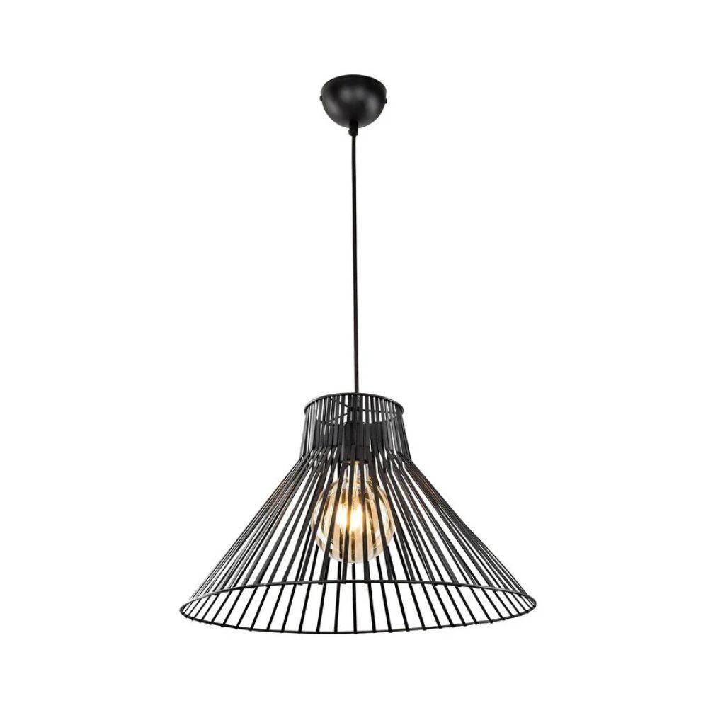 Lampada a sospensione Panama MDL4135 filo metallico nero