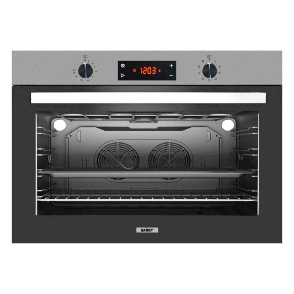 Maxi forno 90 cm Samet Apollo inox con timer digitale