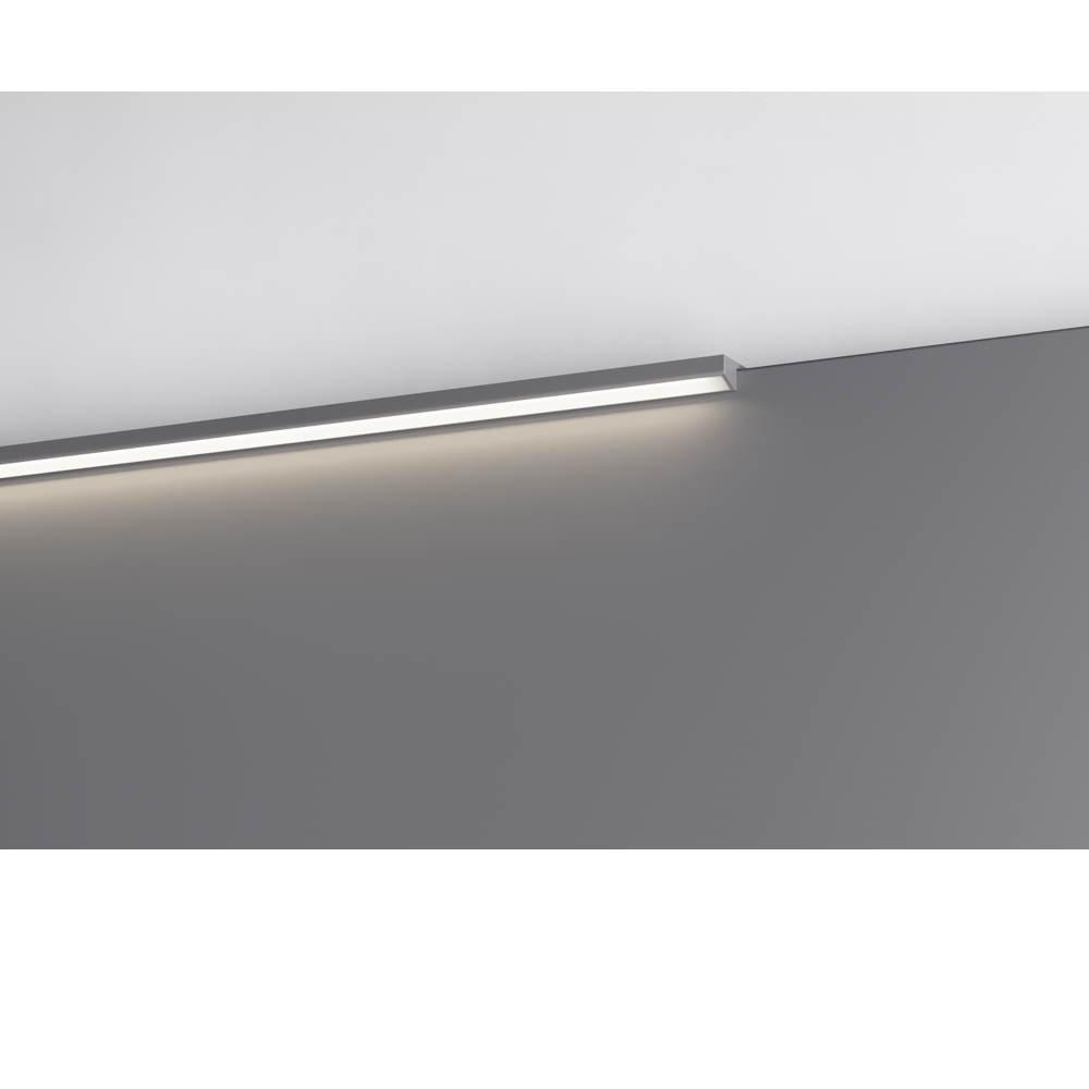 Profilo illuminazione LED Walk bagno 1000 mm nero opaco
