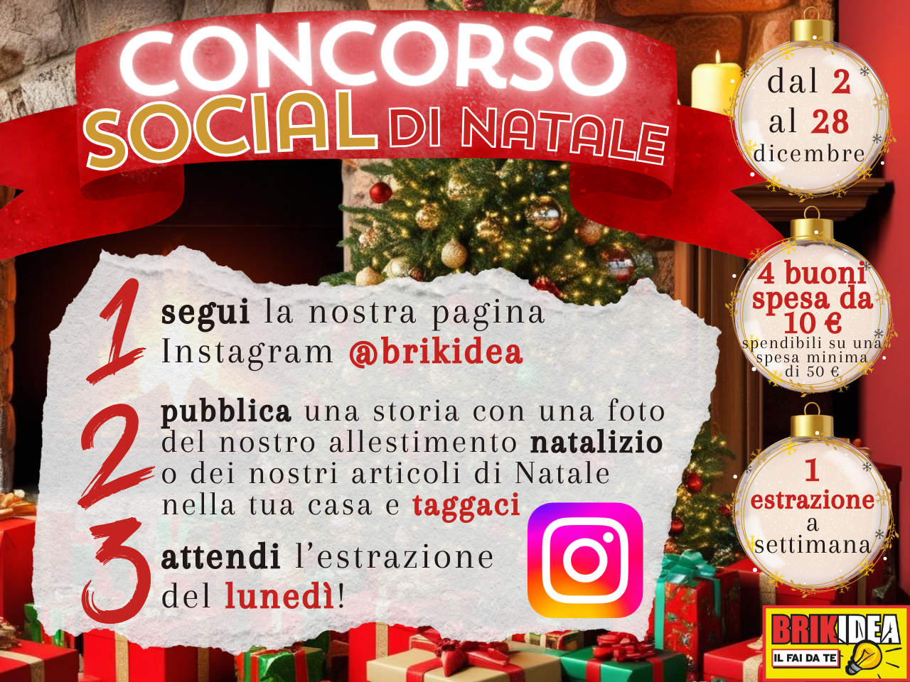 CONCORSO SOCIAL DI NATALE!