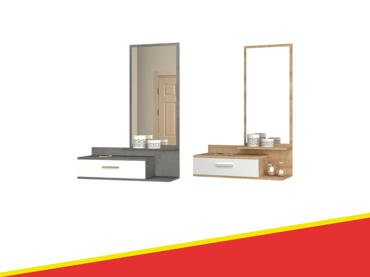 919949-919950 - MOBILE INGRESSO CON SPECCHIO JOY EFFEZETA