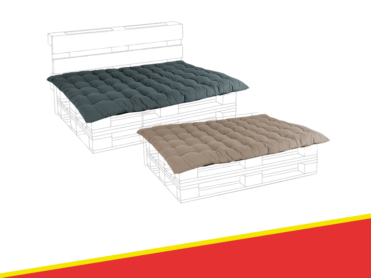 922152-922153 - CUSCINO SEDUTA PALLET