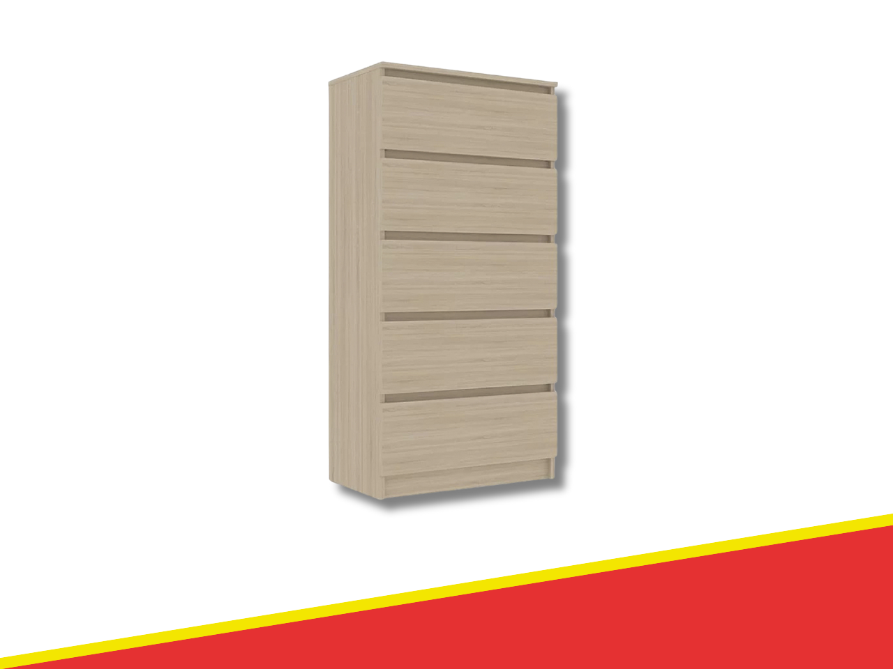 923519-923520 - CASSETTIERA 5 CASSETTI SOFIA