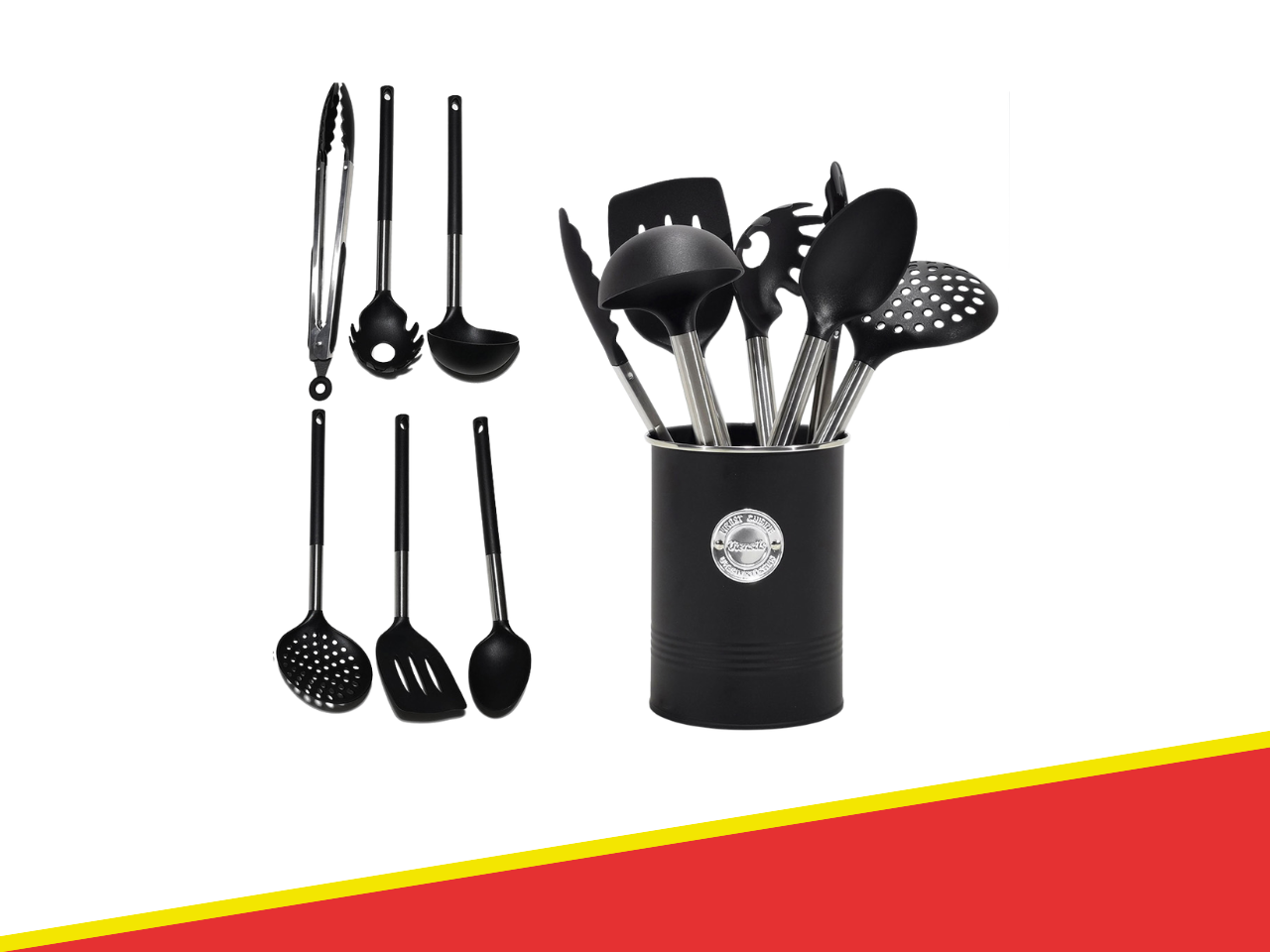 923908 - SET 6 PEZZI MESTOLI DA CUCINA