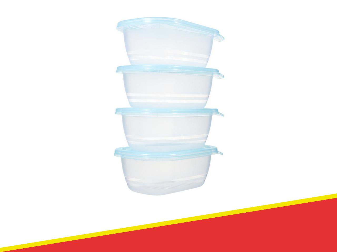 923499 - SET 4 CONTENITORI CON COPERCHIO