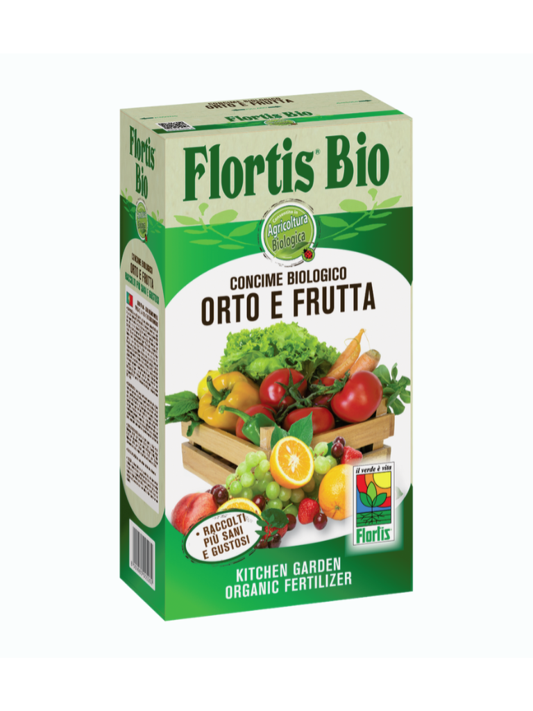 Concime biologico in pellet per orto e frutta Flortis Bio (350761)