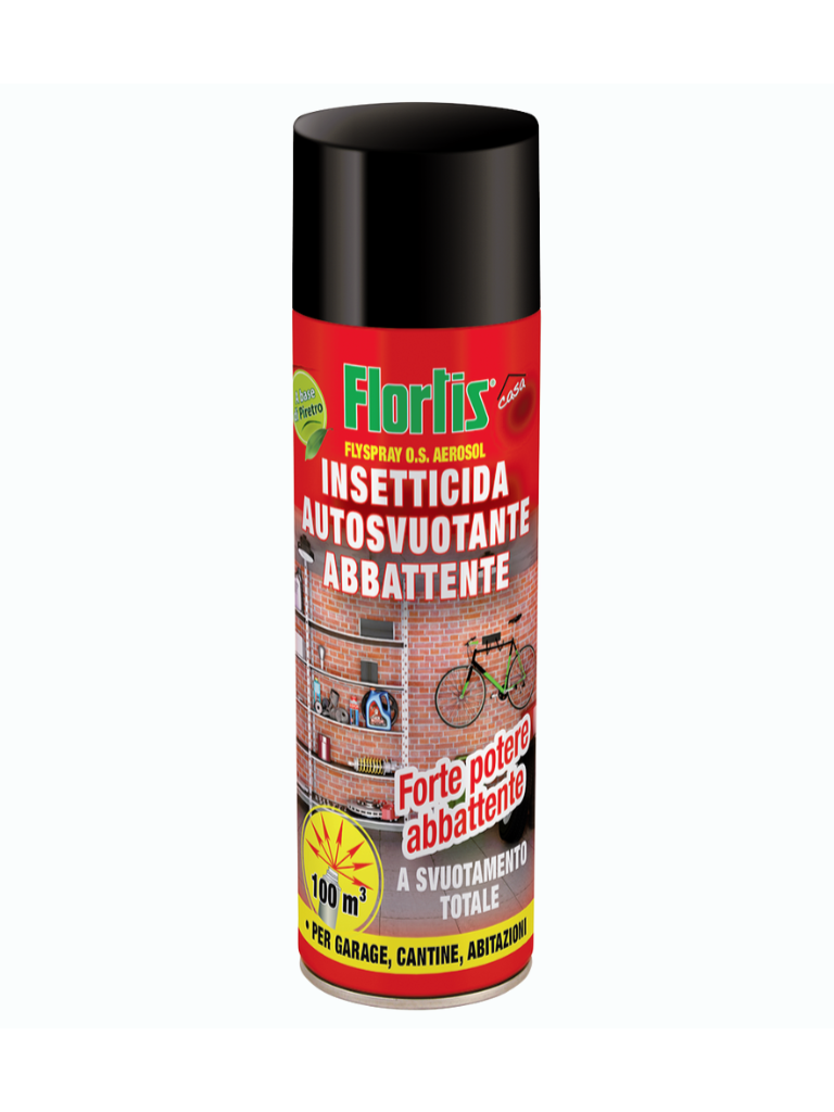 Insetticida spray autosvuotante abbattente Flortis (189792)