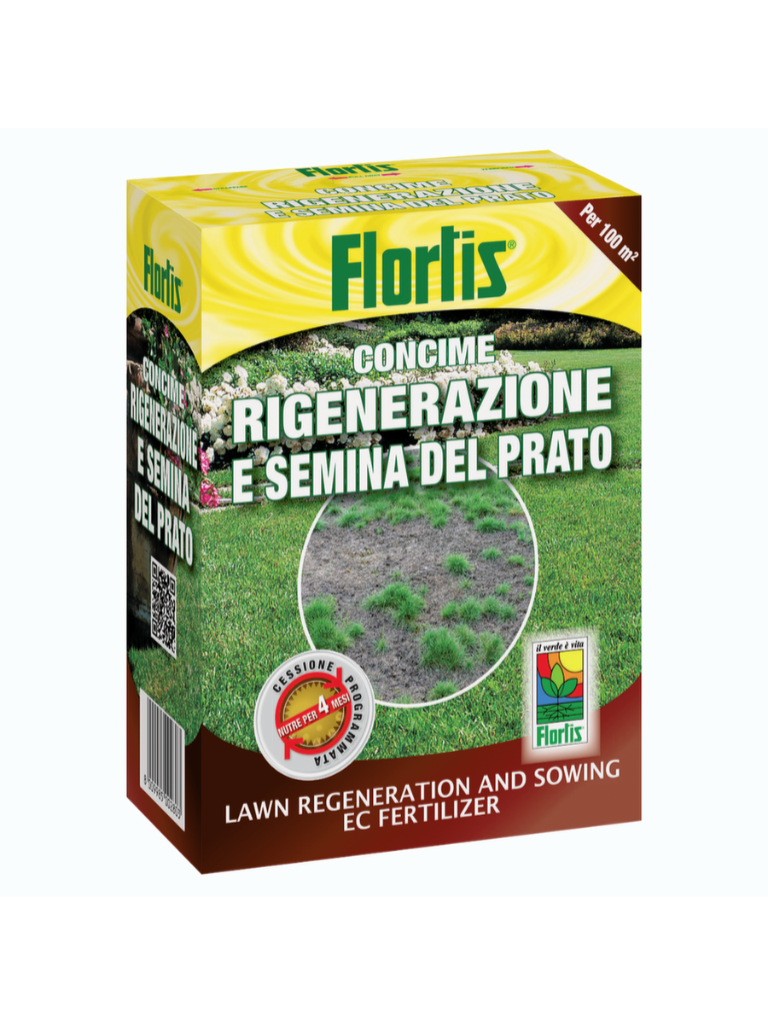 Concime rigenerazione e semina del prato Flortis (055859)