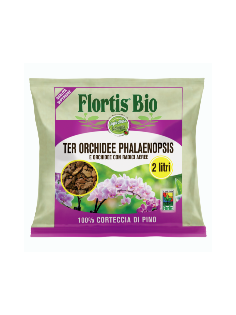 Terriccio per orchidee Phalaenopsis Flortis Bio (917363)