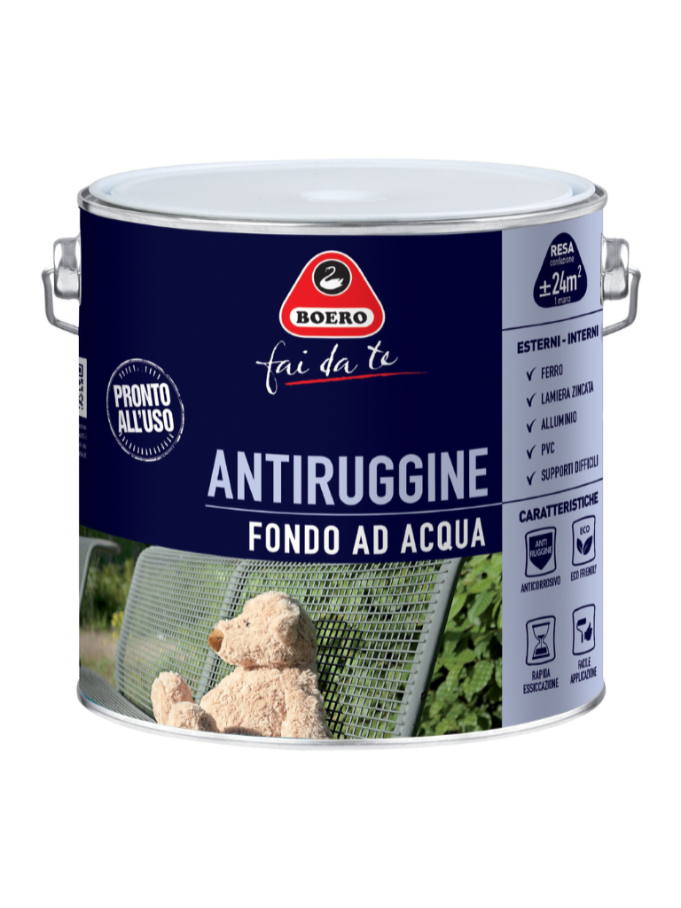Antiruggine fondo ad acqua Boero (885946)