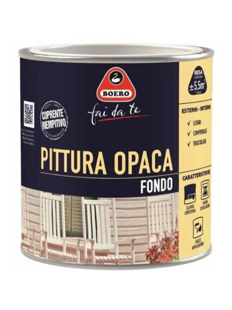 Pittura opaca di fondo Boero (265159 - 070242)