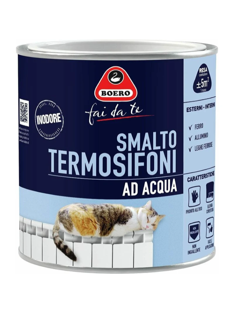 Smalto per termosifoni ad acqua Boero (189804)