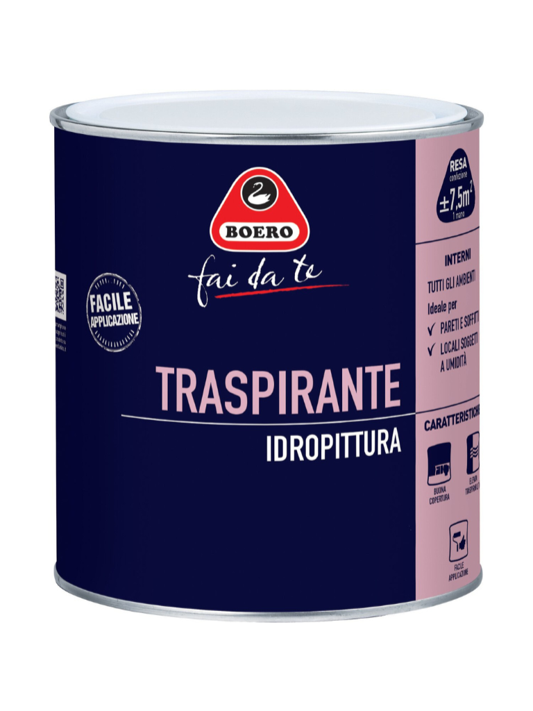 Idropittura traspirante Boero (006509 - 873466 - 789105)