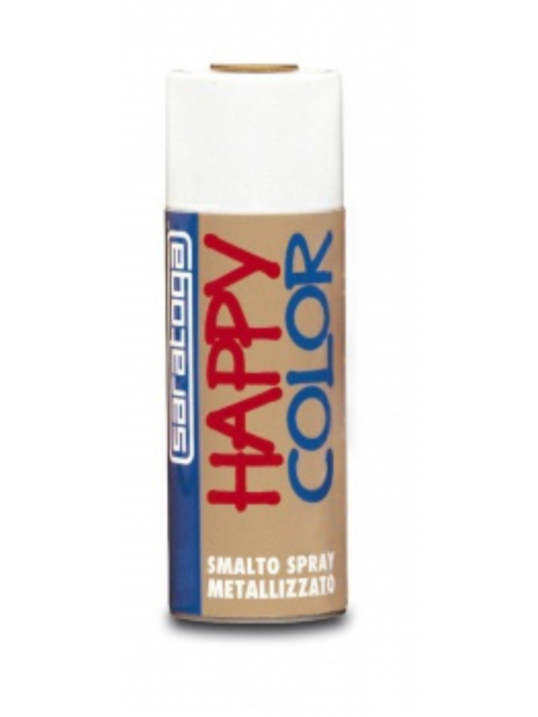 Happy color smalto spray metallizzato Saratoga