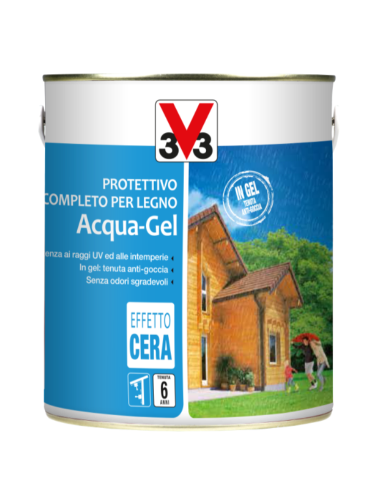 Protettivo completo per legno Acqua-Gel V33