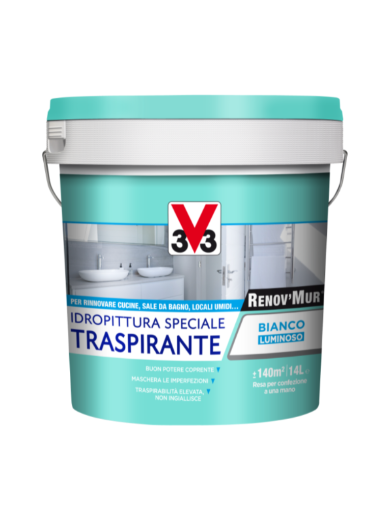 Idropittura speciale traspirante V33 (916966 - 912695)